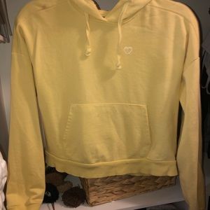 TopShop Hoodie w Embroidered Heart